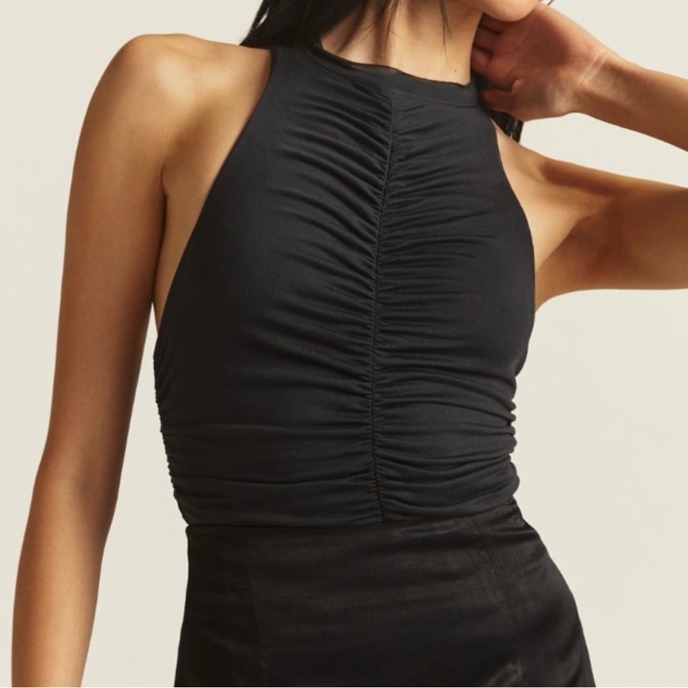 NWOT Anthropologie Pilcro Ruched
Reversible Tank size L